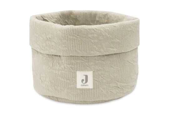 Panier de rangement Solf Waves Olive Green - Jollein