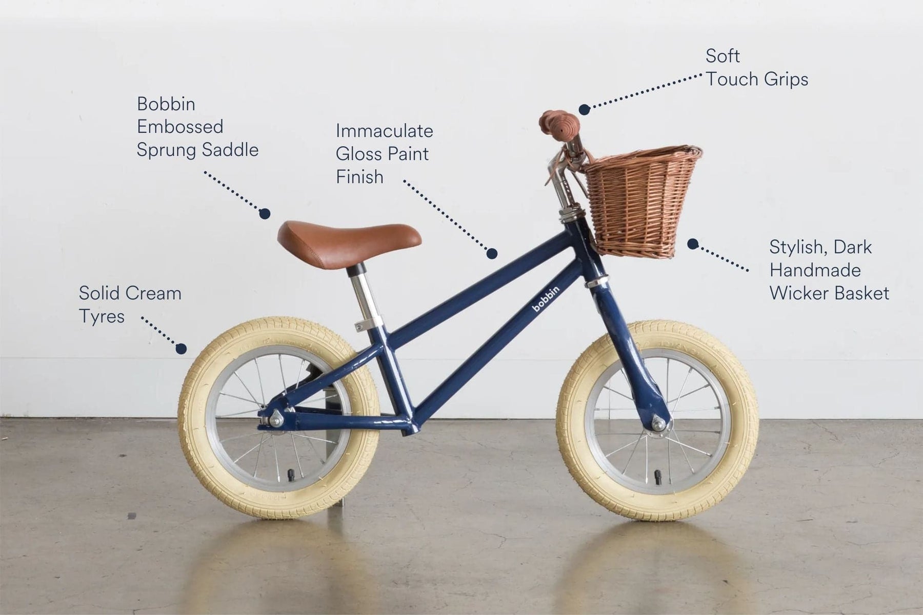Moonbug Balance Junior Bikes Bobbin