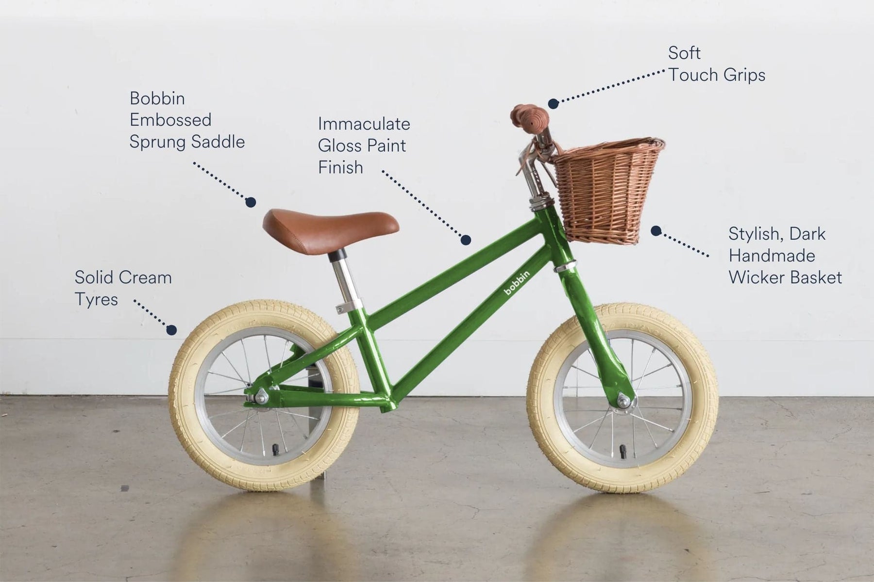 Moonbug Balance Junior Bikes Bobbin