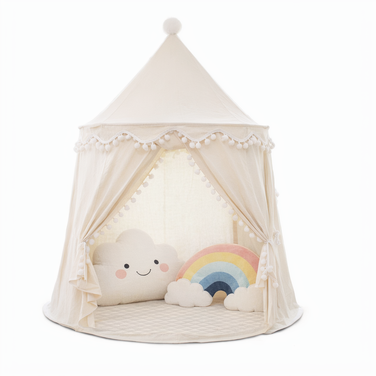 Tente Enfant Château de Fée avec tapis