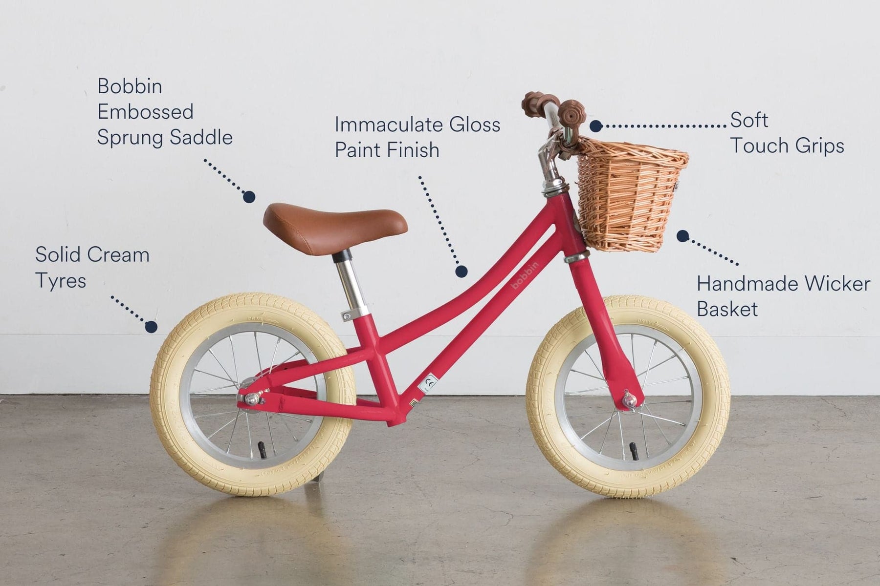 Gingersnap Balance Junior Bikes Bobbin