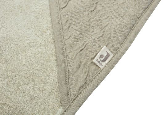 Cape de Bain 75x75cm Soft Waves Olive Green - Jollein