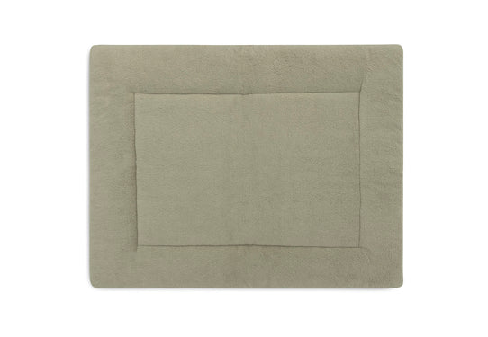 Tapis de parc 75x95cm Grain Knit Olive Green - Jollein