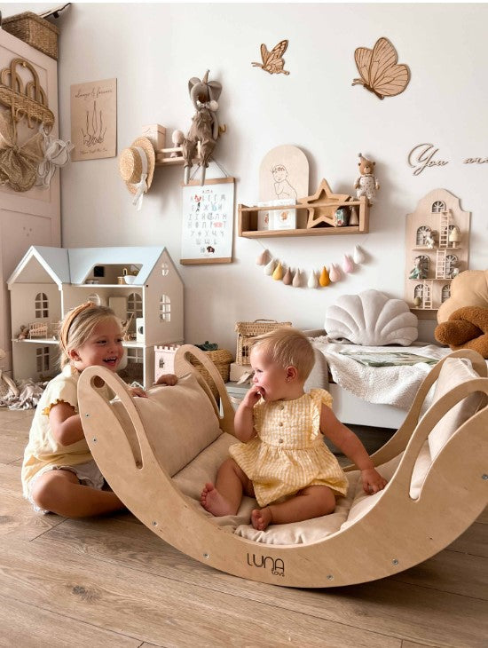 Bascule Montessori Smile en bois