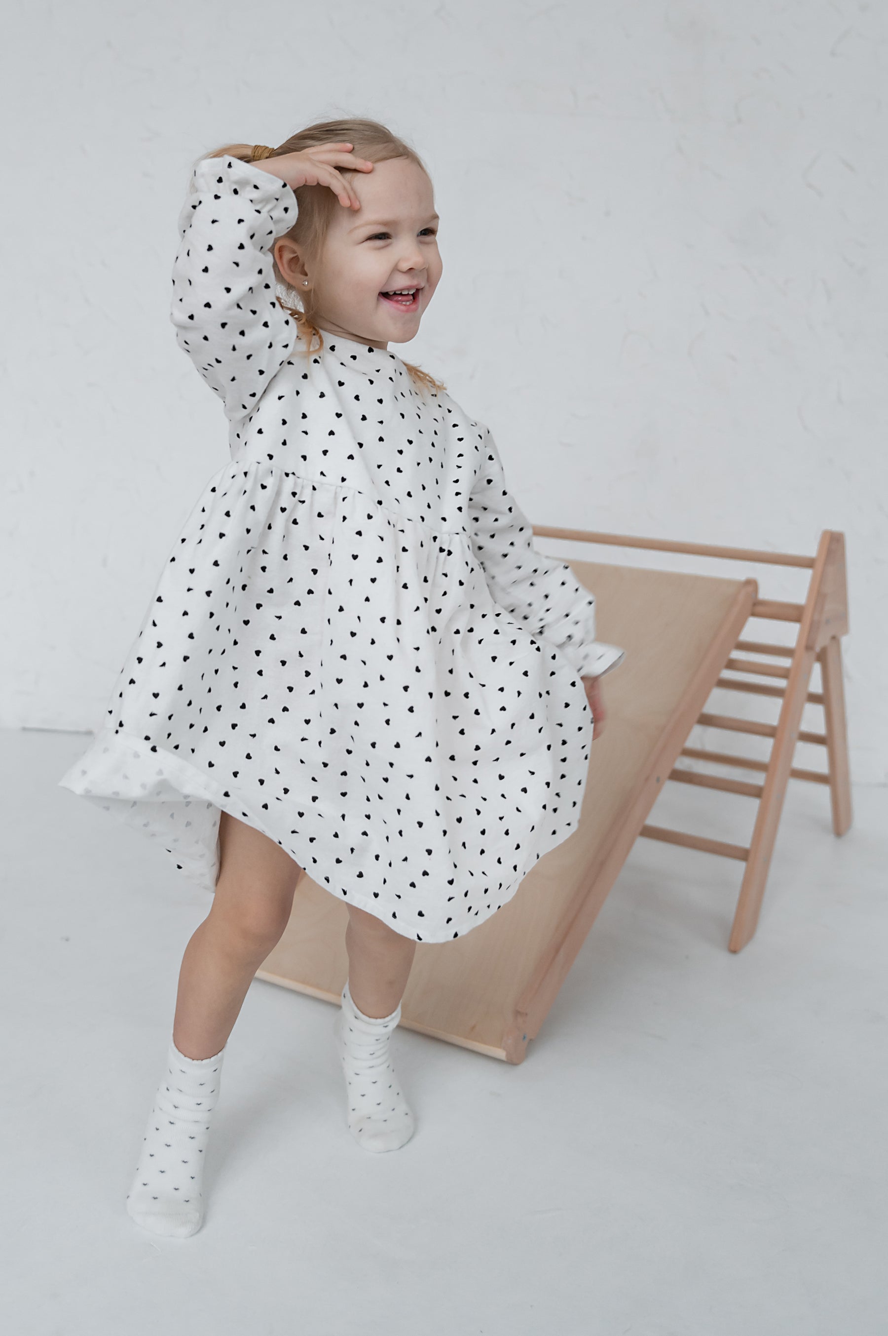 Ensemble Triangle Pikler et Rampe d'escalade