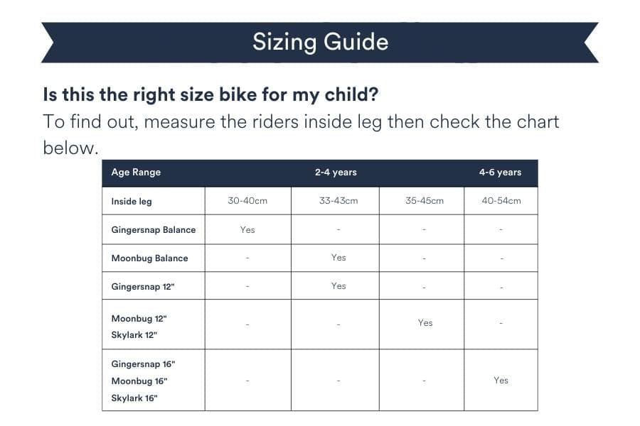 Moonbug Balance Junior Bikes Bobbin