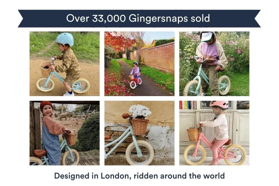 Gingersnap Balance Junior Bikes Bobbin