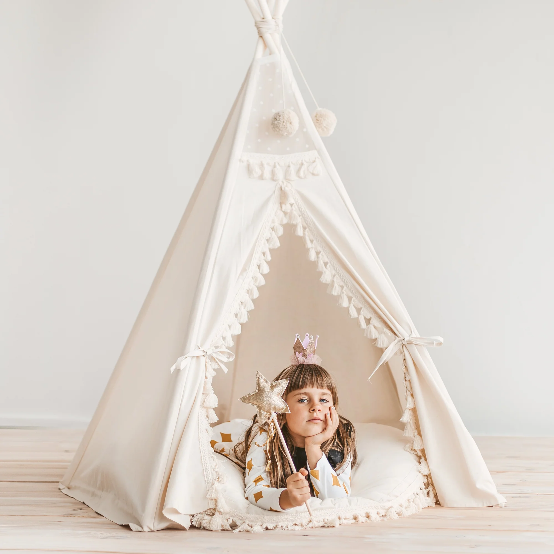 Tipi Boho sans tapis