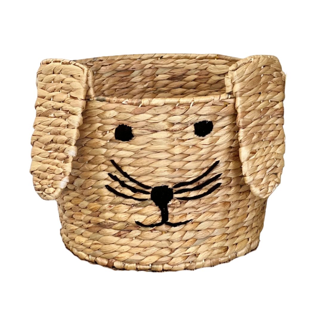 Panier en jacinthe d'eau Lapin - Choupy