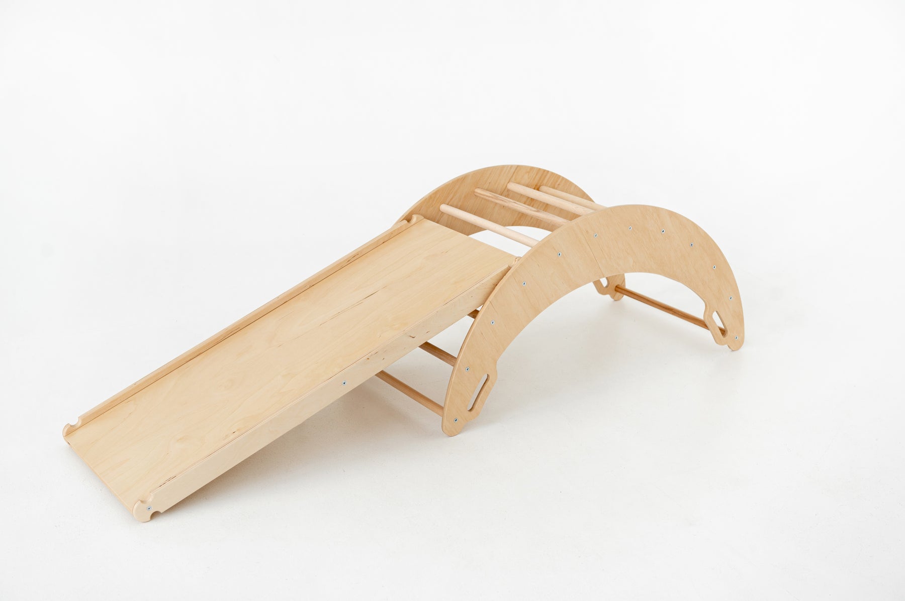 Ensemble Triangle Pikler et Rampe d'escalade