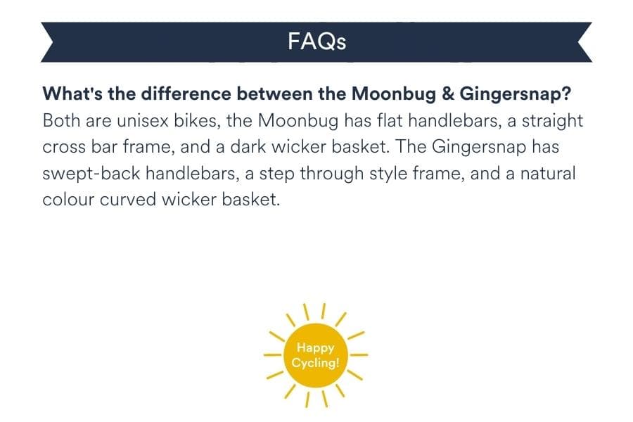 Moonbug 16" Wheel Junior Bikes Bobbin