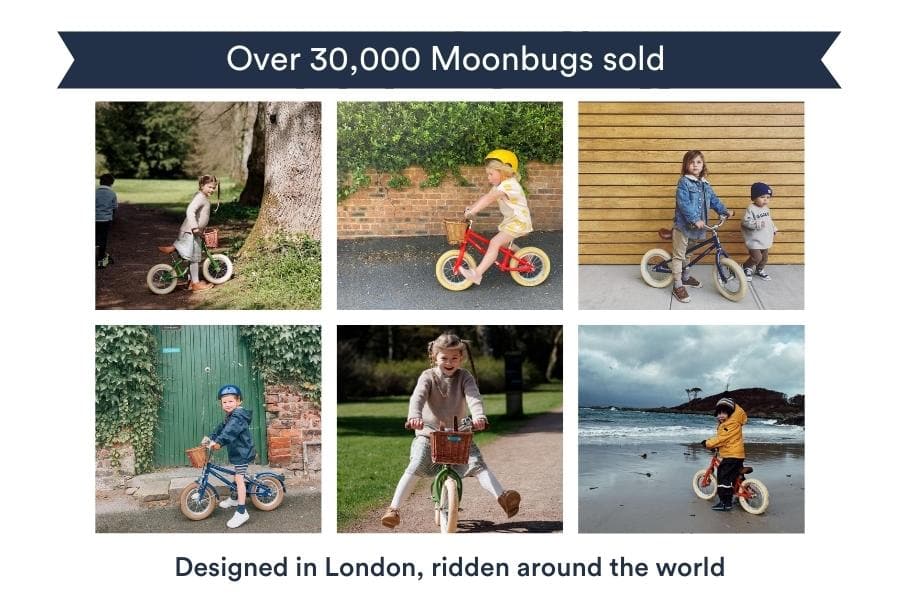 Moonbug Balance Junior Bikes Bobbin