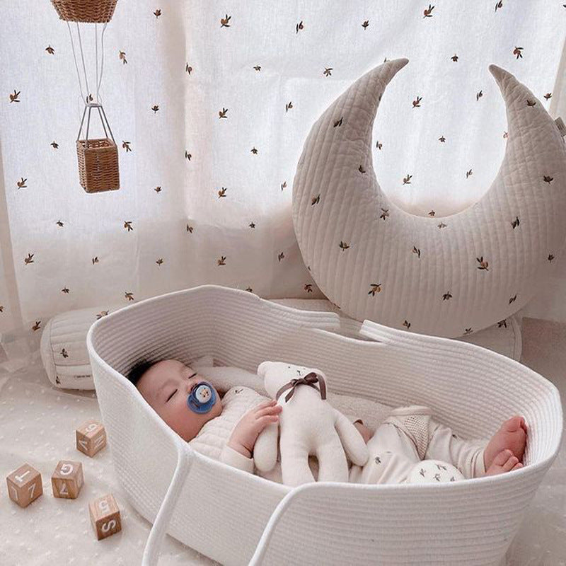 Changing basket Zoé natural Babykare