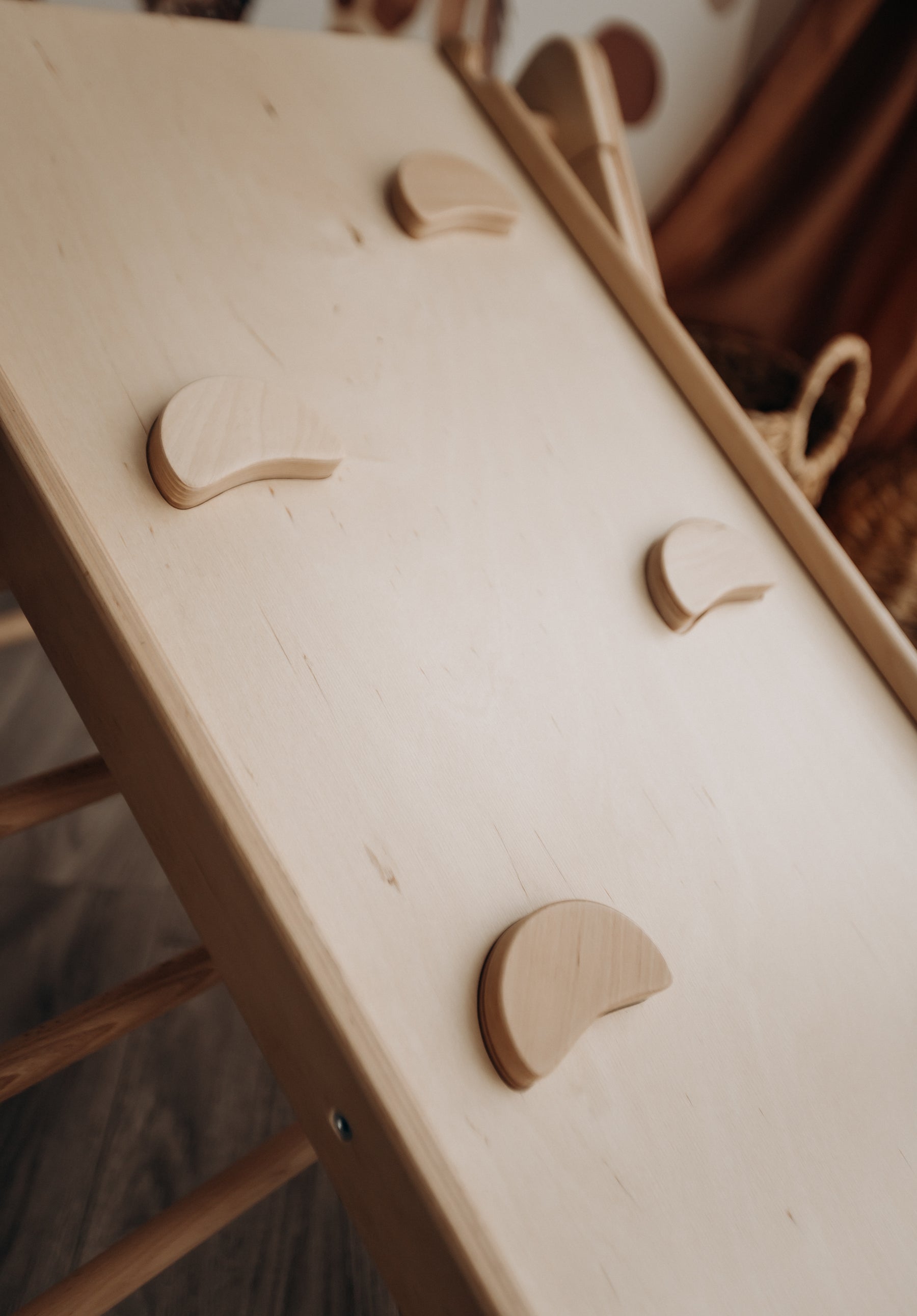 Ensemble Triangle Pikler et Rampe d'escalade