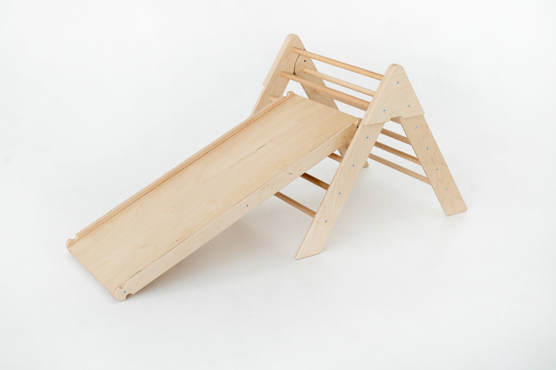 Ensemble Triangle Pikler et Rampe d'escalade