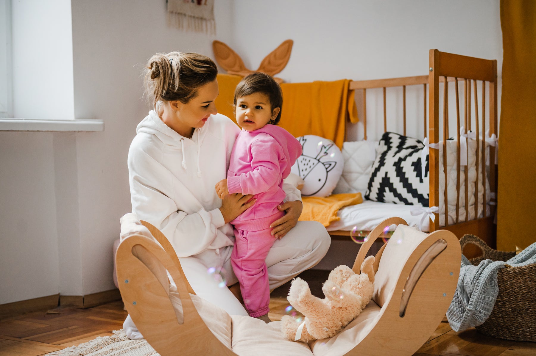 Bascule Montessori Smile en bois