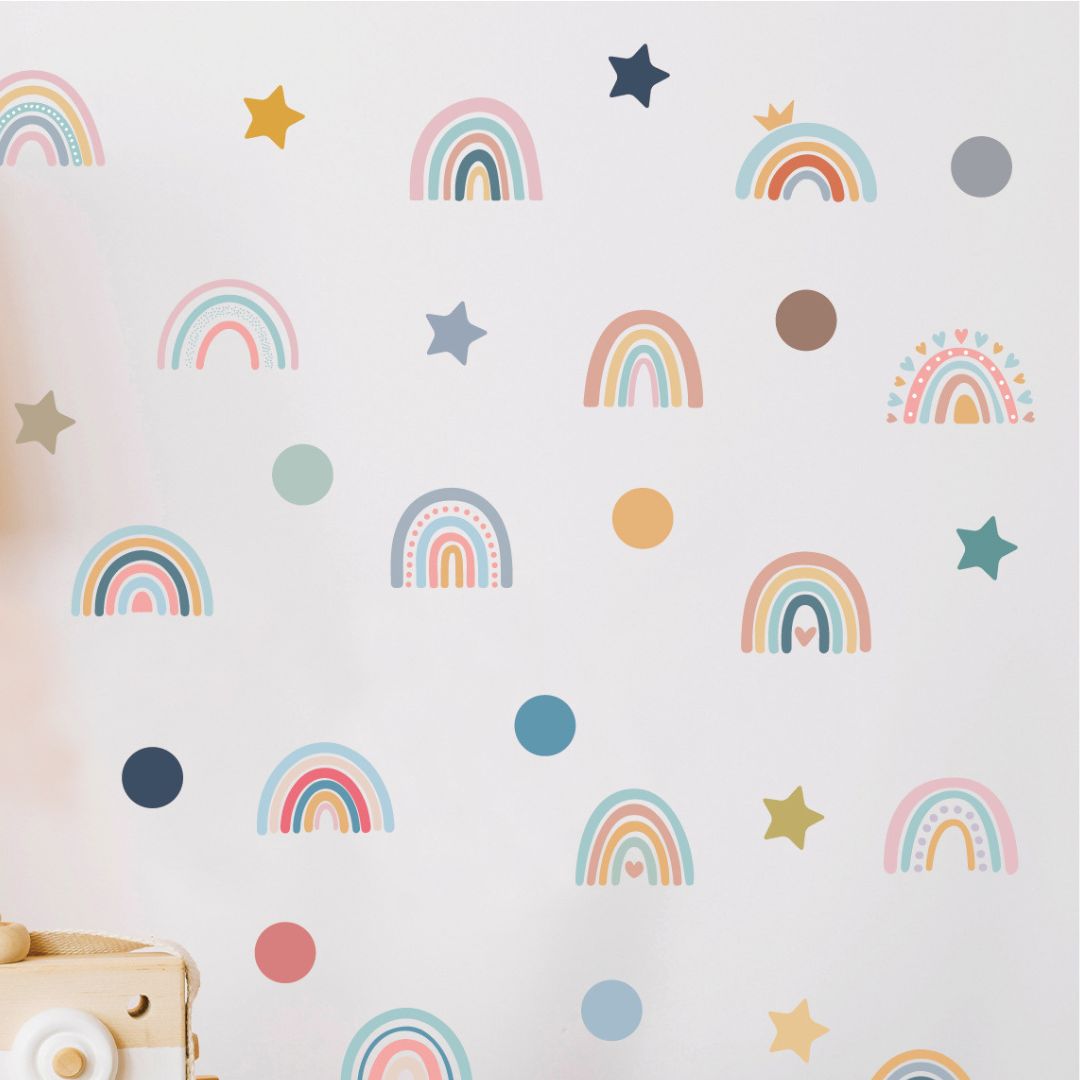Sticker arc en ciel 78 Stickers