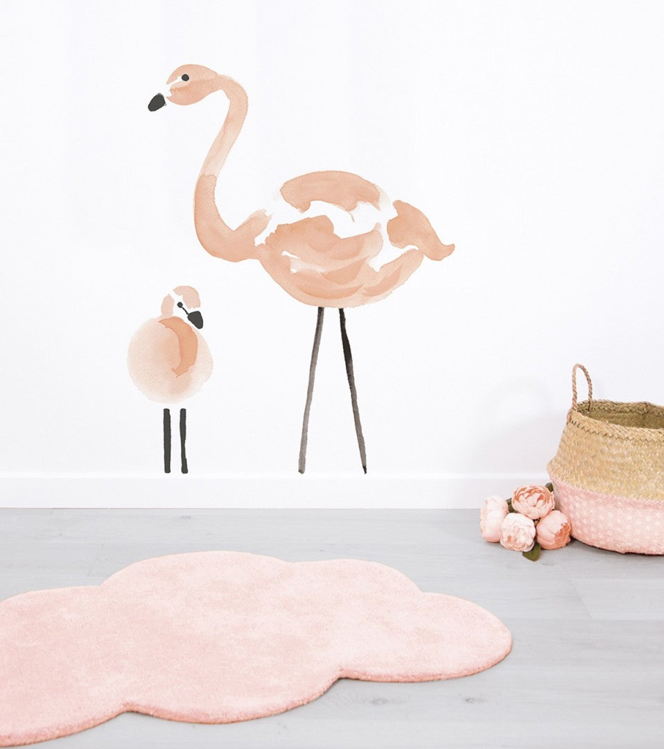 Grands stickers Flamingo Lilipinso - Wallpapers par Lilipinso