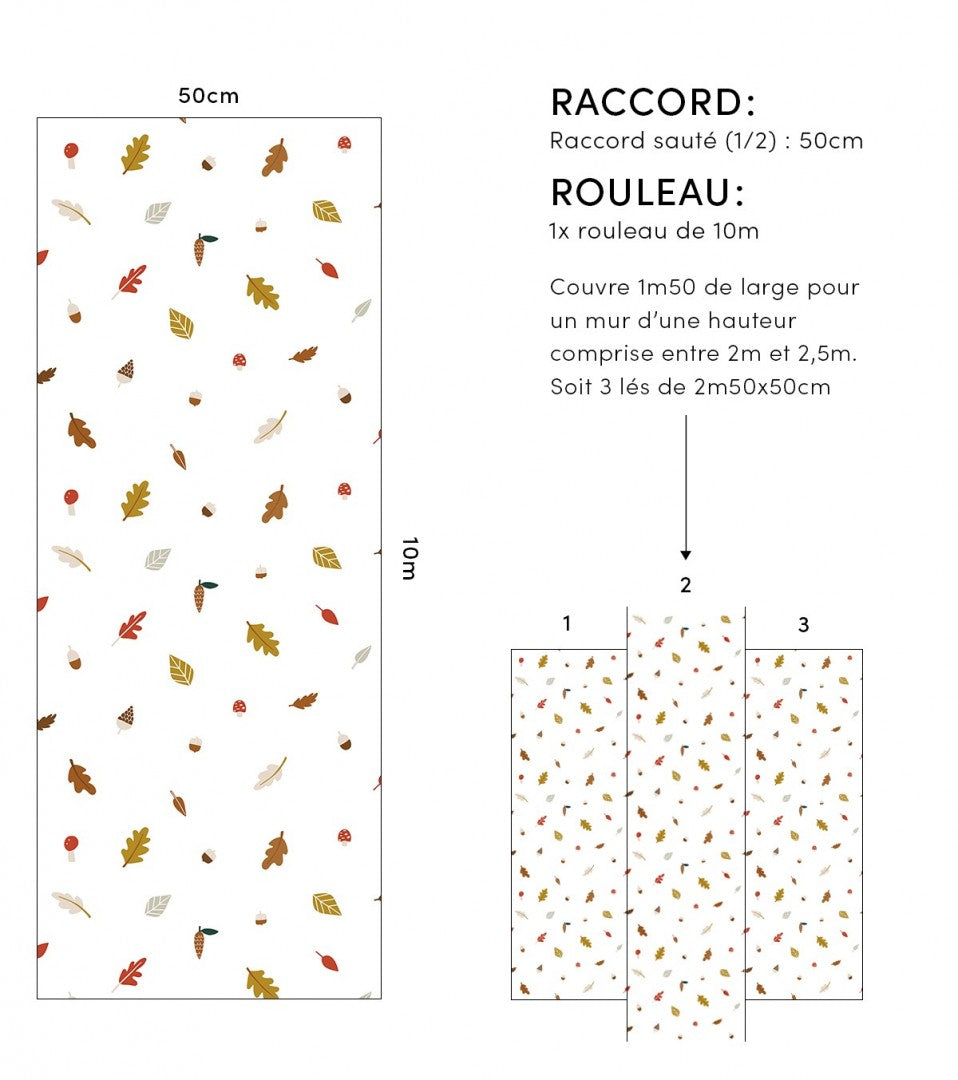 Papier peint Forest Happiness Lilipinso - Wallpapers par Lilipinso