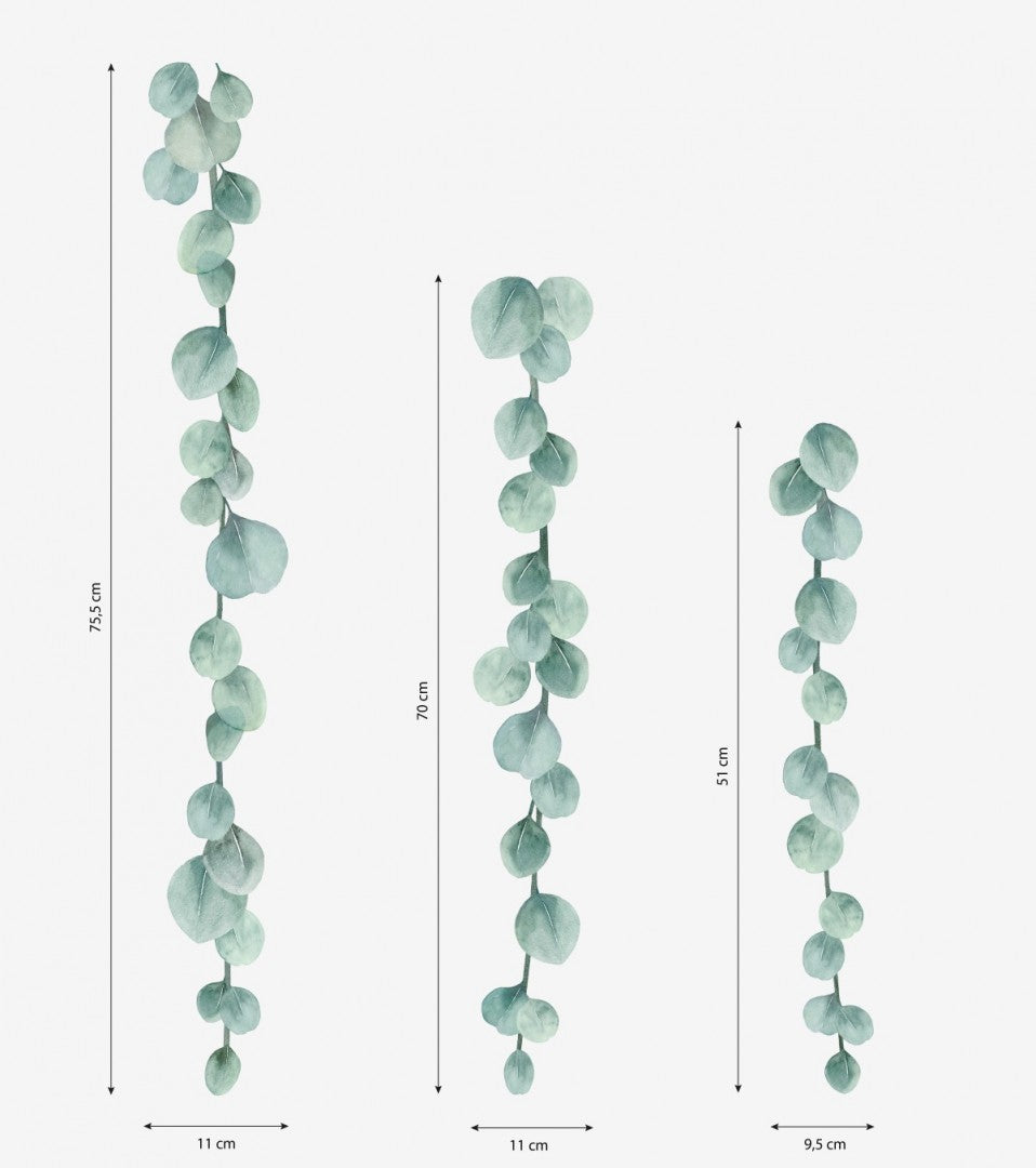 Grands stickers Greenery Lilipinso - Wallpapers par Lilipinso