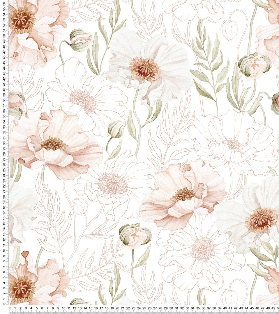 Papier peint Islandic Poppies Lilipinso - Wallpapers par Lilipinso
