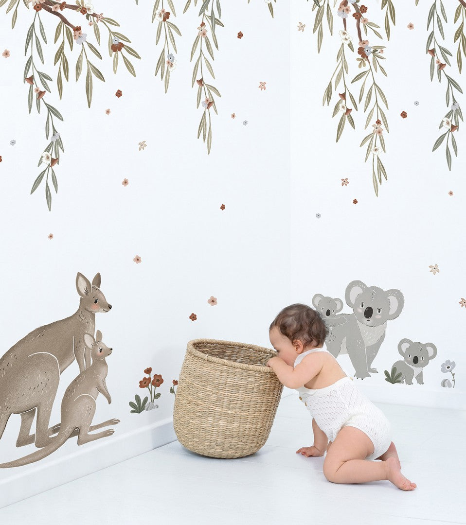 Grand sticker Lilydale animaux Lilipinso - Wallpapers par Lilipinso