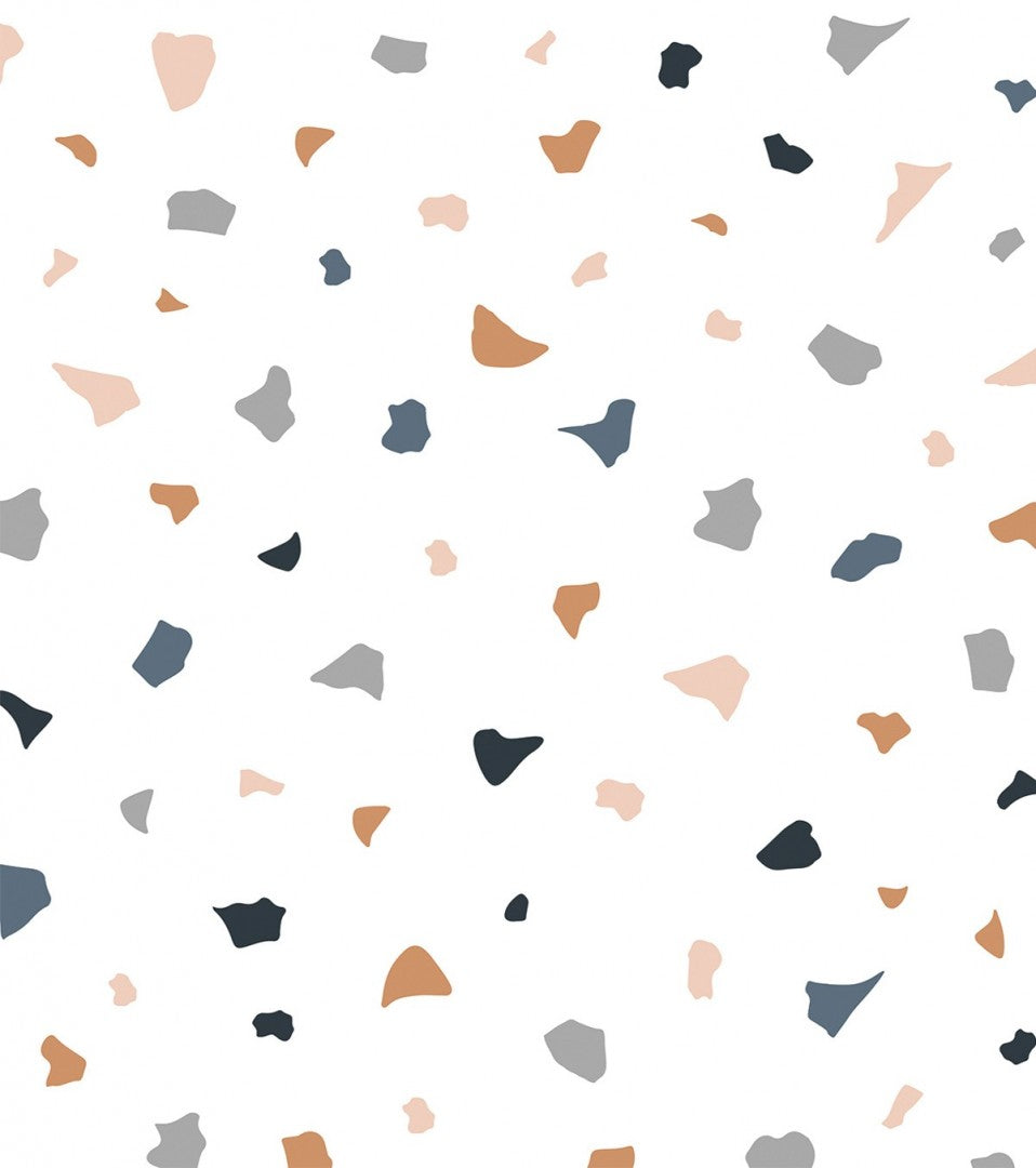 Papier peint Tanzania motif Terrazzo Lilipinso - Wallpapers par Lilipinso