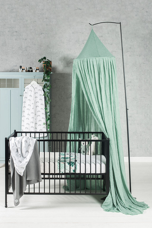 Flèche de lit support baldaquin pour lits bébés, ciel de lit bébé.