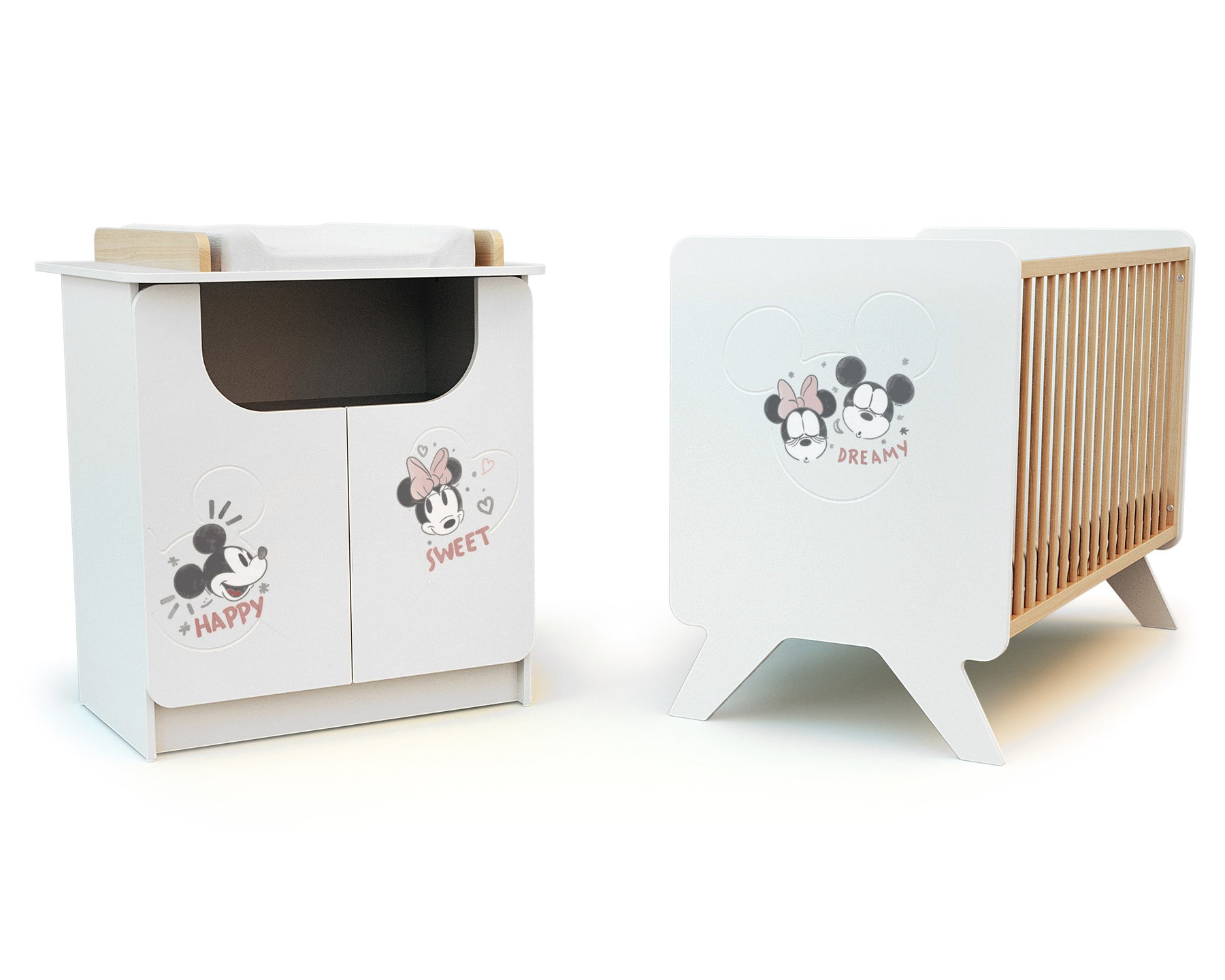 Duo Lit + Commode DISNEY AT4 - Baby & Toddler Furniture par AT4