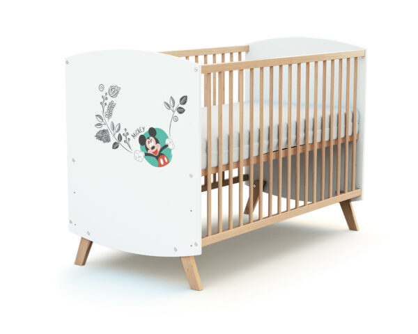 Lit Bébé 60x120cm Doodle Zoo Mickey Disney AT4 - Cribs & Toddler Beds par AT4