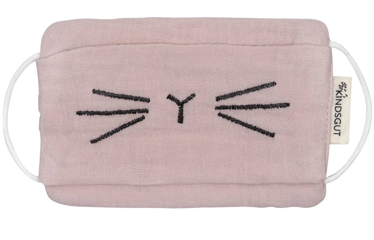 Masque bucco-nasal petit chat pour enfants Kindsgut - Compressed Skin Care Mask Sheets par Kindsgut
