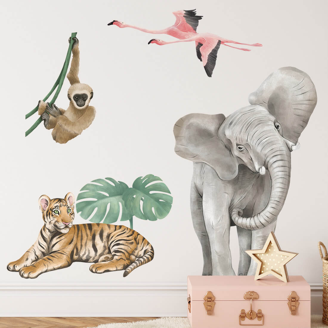 Sticker animaux safari I Pastelowe Love - Wallpapers par Pastelowe Love