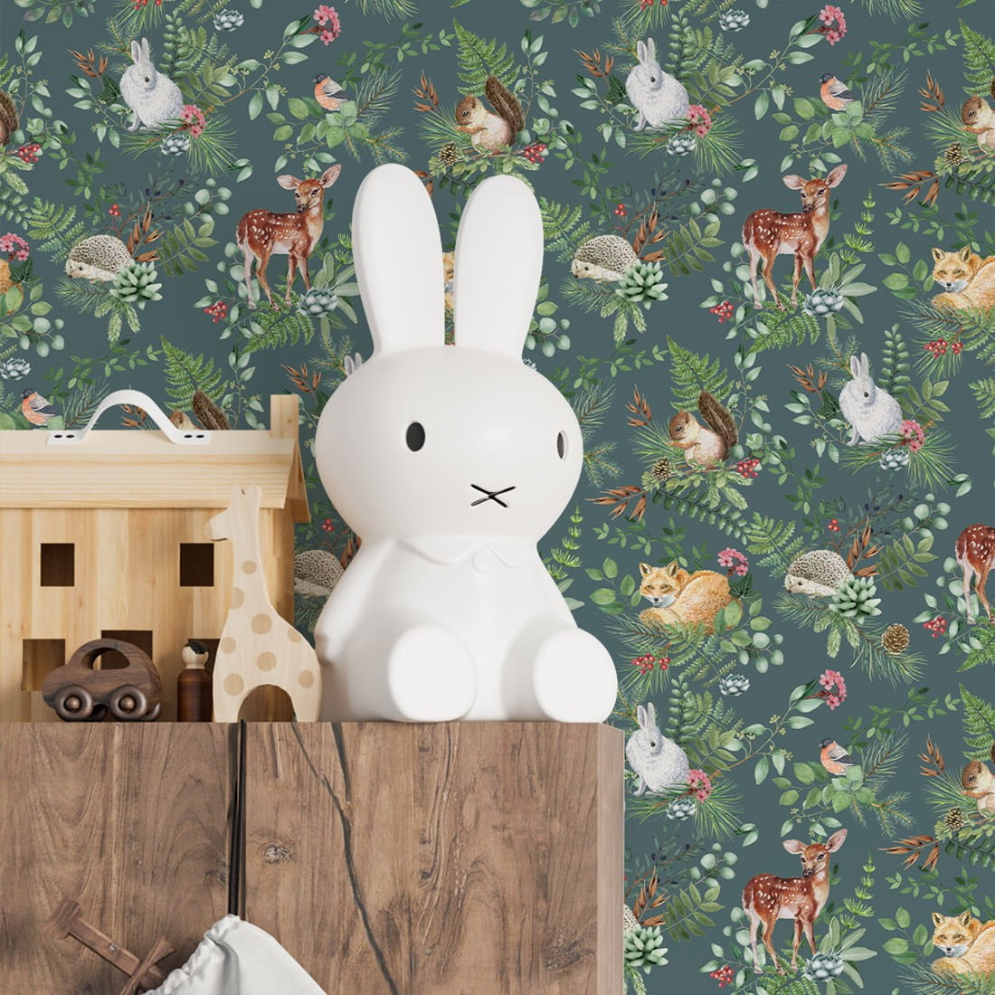 Papier peint vert des bois Pastelowe Love - Wallpapers par Pastelowe Love