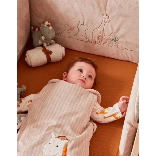 Couverture peluche double gaze & microfibre pour bébé BB&Co