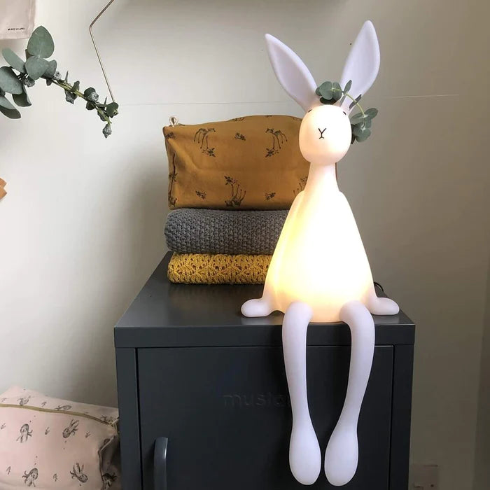 Lampe décorative pour bébé en forme de lapin | Babykare.fr