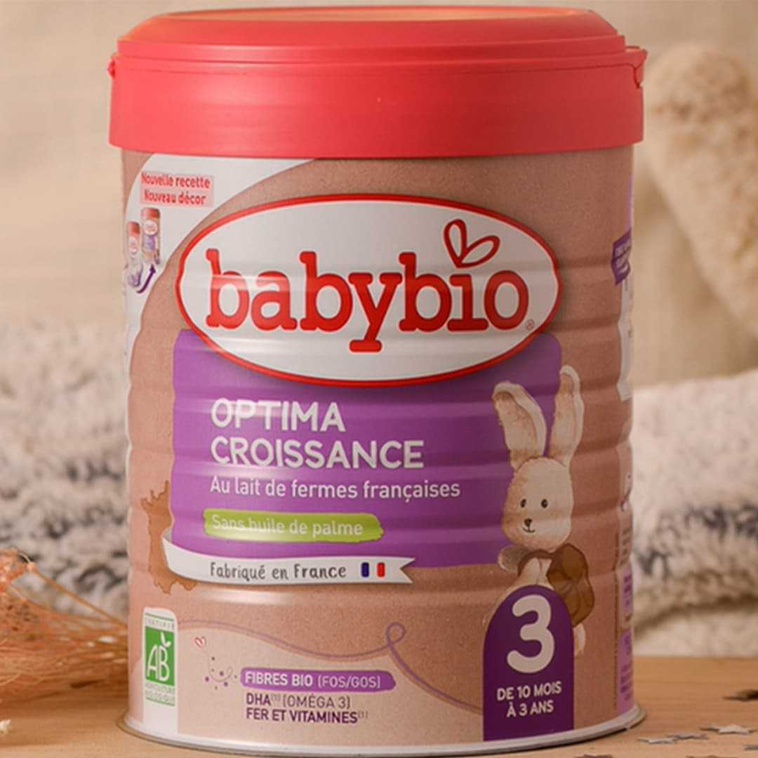 Découvrez le lait infantile Babybio sur Babykare.fr