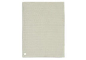 Couverture 100x150cm Grain Knit Olive Green/Velvet - Jollein