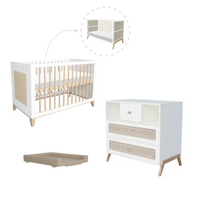 Chambre complète Marélia Neige Théo Bébé - Baby & Toddler Furniture par Théo Bébé