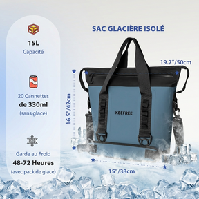 Sac Isotherme Imperméable Outdoor - Capacité 15L