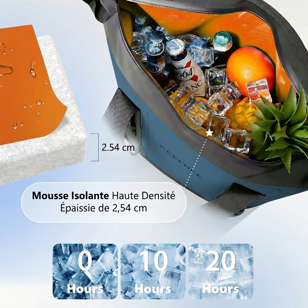 Sac Isotherme Imperméable Outdoor - Capacité 15L