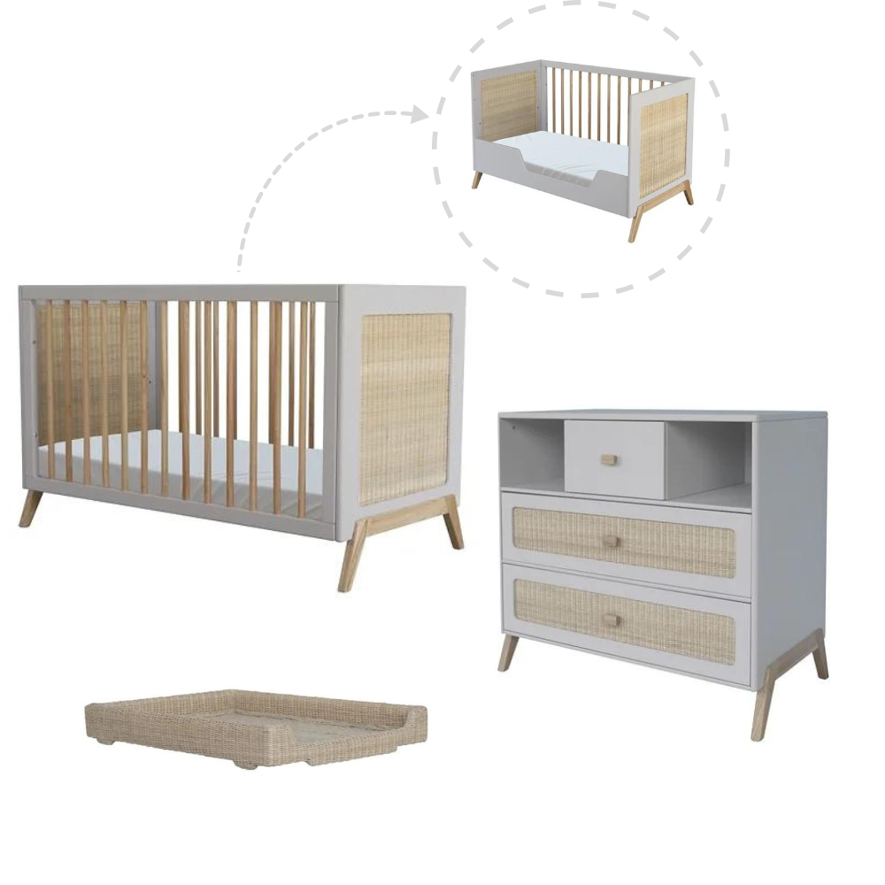 Chambre complète Marélia Lune Théo Bébé - Baby & Toddler Furniture par Théo Bébé