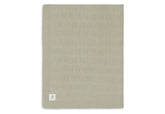 Couverture 100x150cm Grain Knit Olive Green - Jollein