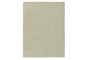 Couverture Berceau 75x100cm Grain Knit Olive Green/Velvet Jollein