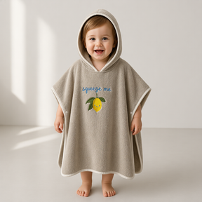 Cape de Bain Enfant à Capuche 100% Coton