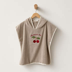 Cape de Bain Enfant à Capuche 100% Coton