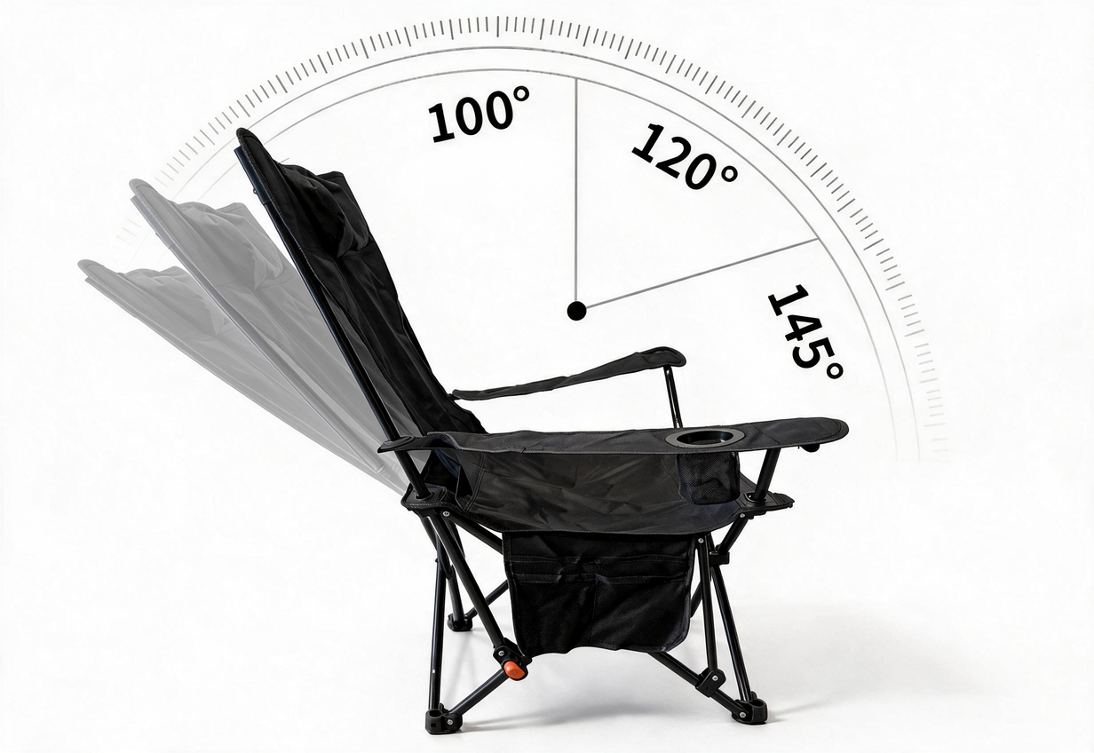 Fauteuil de Camping Inclinable et relaxant