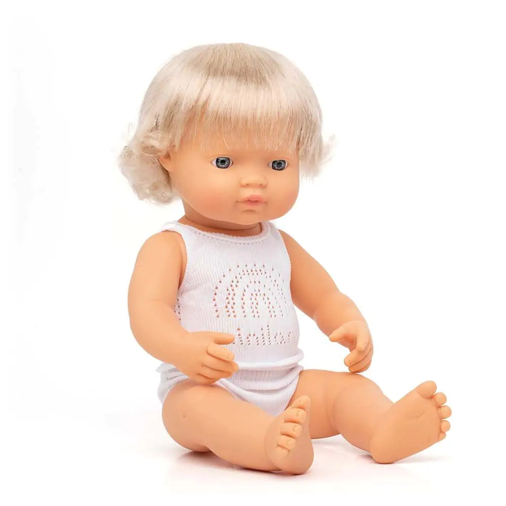 Poupée bébé fille asiatique (21 cm) : Miniland