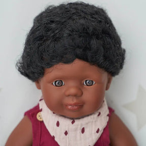 Poupée garçon afro-américain 38cm Miniland - Doll & Action Figure Accessories par Miniland