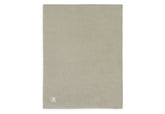 Couverture Berceau 75x100cm Basic Knit Olive Green Jollein