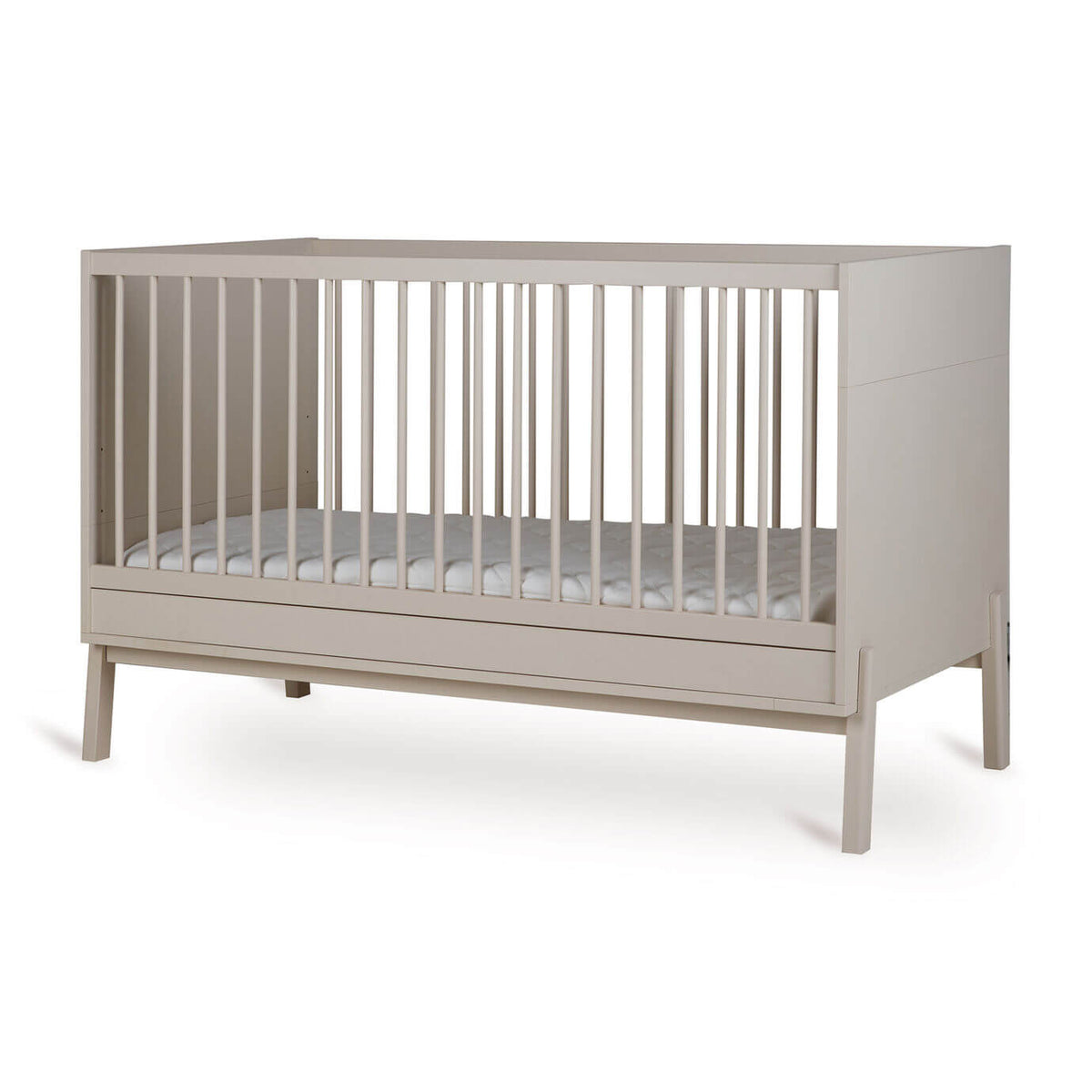 Lit à barreaux ASHI Argile 140x70cm Quax - Cribs & Toddler Beds par Quax